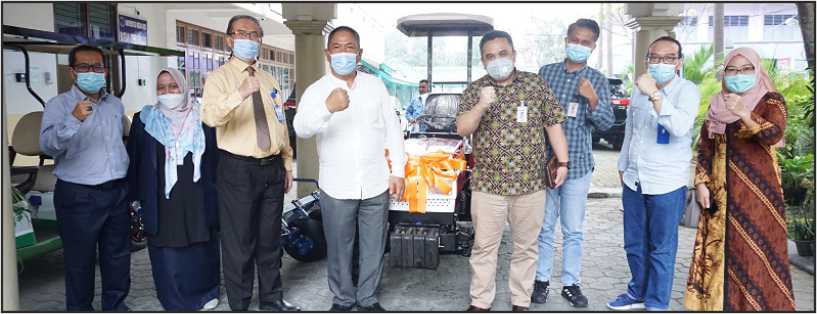 Bantuan Traktor Roda Untuk Sarana Kuliah